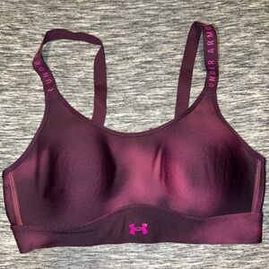 Under Armour Maroon Sports Bra